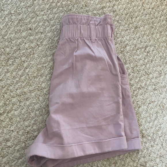 Purple high waisted shorts - Picture 3 of 3